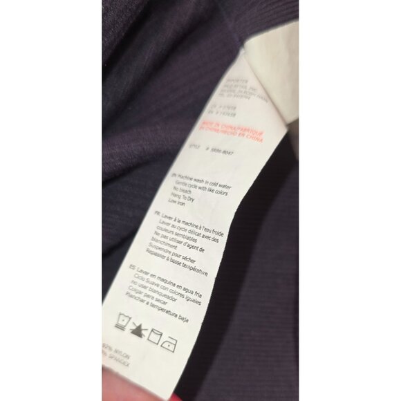 Sommer Ray Women's Ripped Long Sleeve Zip-up Crop Jacket Size M - Picture 7 of 8